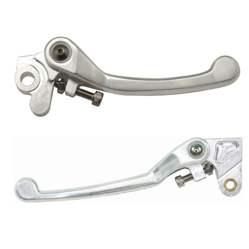 CNC Milled Fold Back Brake and Clutch Lever Set for Honda CR80 1998 to 2002