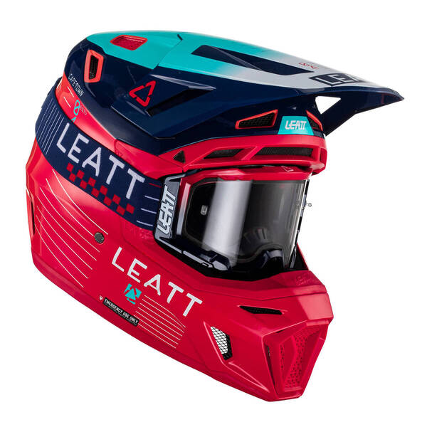 Leatt 2023 8.5 Helmet & Goggle Kit - Red (L)