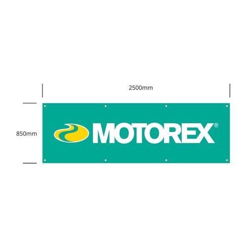 Motorex Mesh Banner - 250cm x 85cm