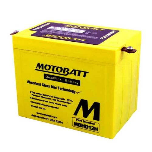 MBHD12H 12V MOTOBATT QUADFLEX BATTERY