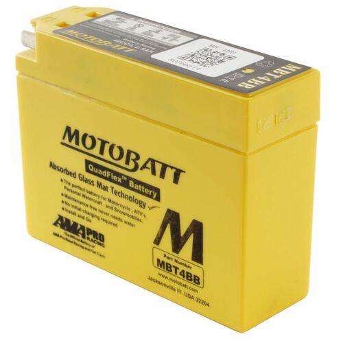 MBT4B-B MOTOBATT QUADFLEX YT4B-BS