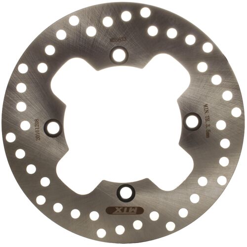 MTX BRAKE ROTOR SOLID TYPE - REAR