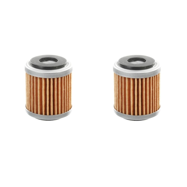 Two Oil Filters for Yamaha YFZ450R 2004 2005 2006 2007 2008