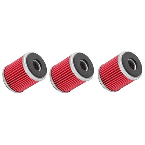 Three OIL FILTERS for Yamaha WR250F 2012 2013 2014 2015 2016 2017 2018 2019