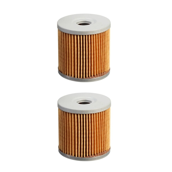 Two OIL FILTERS for Hyosung GV650 Aquila 2005 to 2008 2009 2010 2011 2012 2013 2014