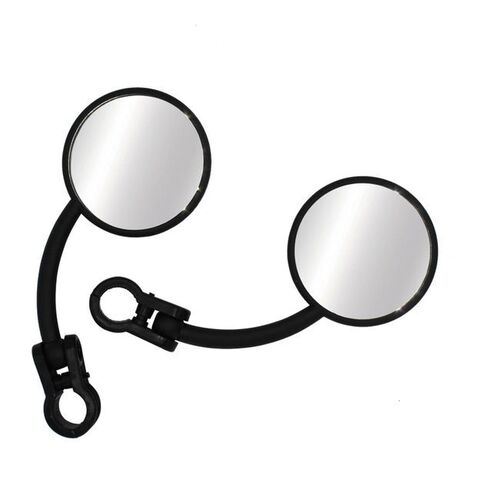 Pair Of Plastic Fold Down Enduro Mirrors for Suzuki DR200 Trojan Farm Bike