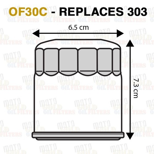 CHROME OIL FILTER for HONDA CB750F 1992 - 1999 | VF750C CRUISER 1995 - 1998