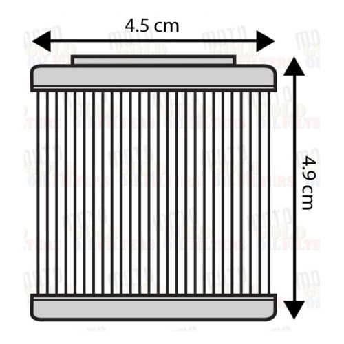 Oil Filter for Husqvarna TC450 02-10, TE450 02-10, TXC450 08, Sm510R 05-09