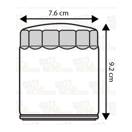 OIL FILTER for HARLEY DAVIDSON SPIN ON 1584 FLH