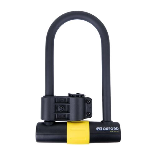 Magnum U-Lock (170x285mm) With Bracket For Motorbike or Bicycle