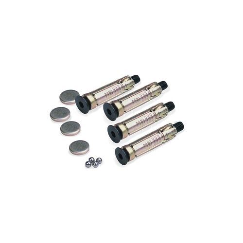 PCK Of 4 Ground Plugs,Bolts,6mm Ball Bearings & Caps For Anchors