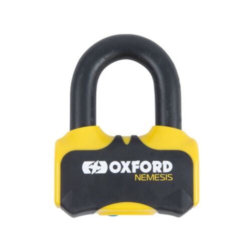 Nemesis 16mm Disc Lock Yellow For Motorbike 