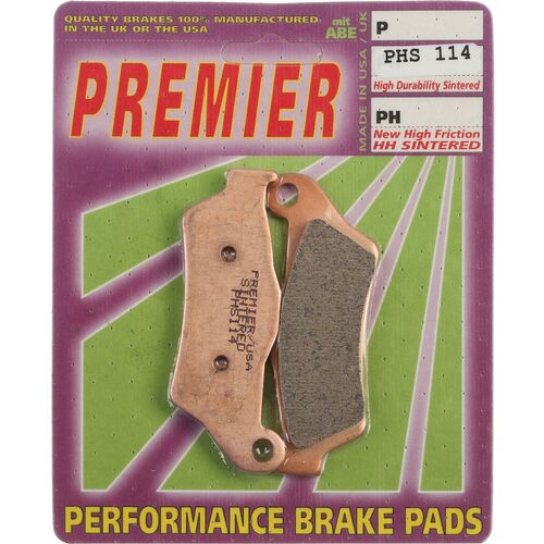 PREMIER BRAKE PADS HI-PERF SINT