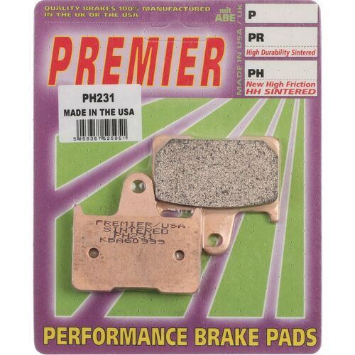 PREMIER BRAKE PADS HI-PERF SINT REAR