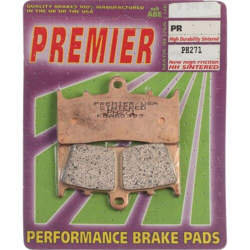 Front BRAKE PADS HI-PERF SINT