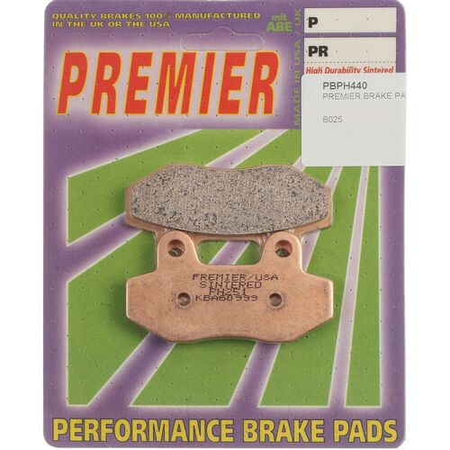 Front BRAKE PADS HI-PERF SINT