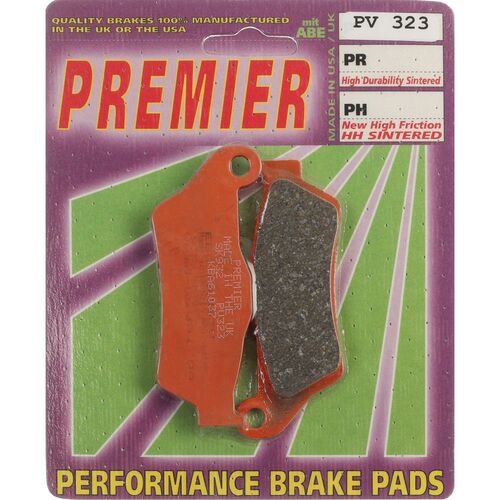 Rear BRAKE PADS SEMI SINTERED