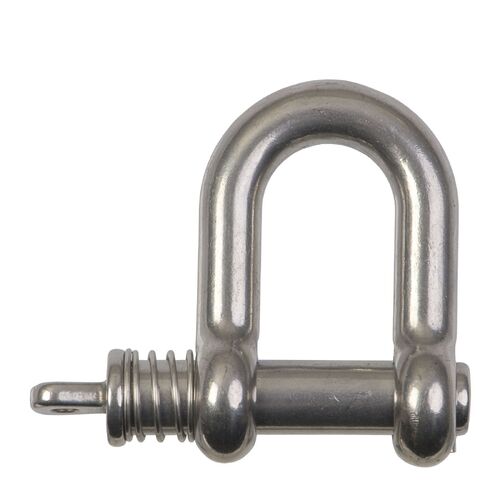 SNAP-D 17mm Stainless Steel D Shackle | 4.65T Towing Mass