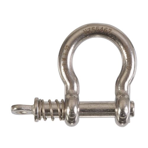 SNAP-D 8mm Stainless Steel Bow Shackle Ideal for small dinghy's and jet ski's