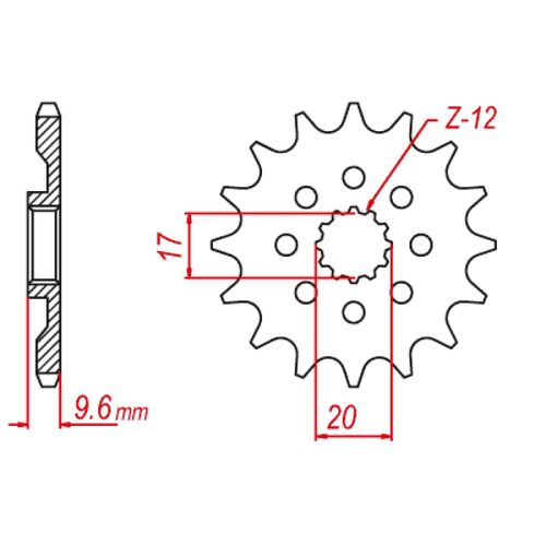 Front Sprocket 13T