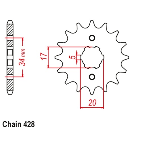 Front Sprocket 13T