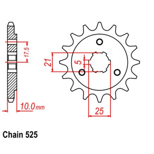 Front Sprocket 14T