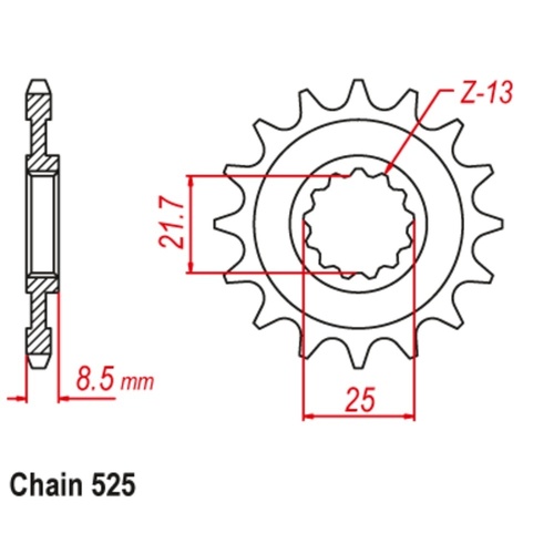 Front Sprocket 15T