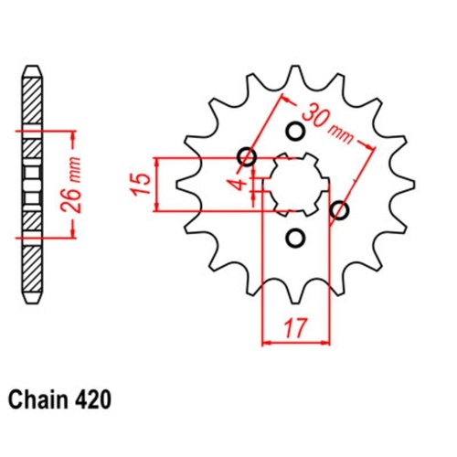 Front Sprocket 12T 