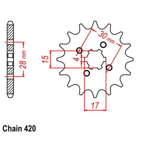 Front Sprocket 15T