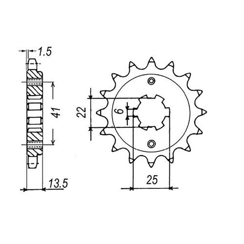 Front Sprocket 15T