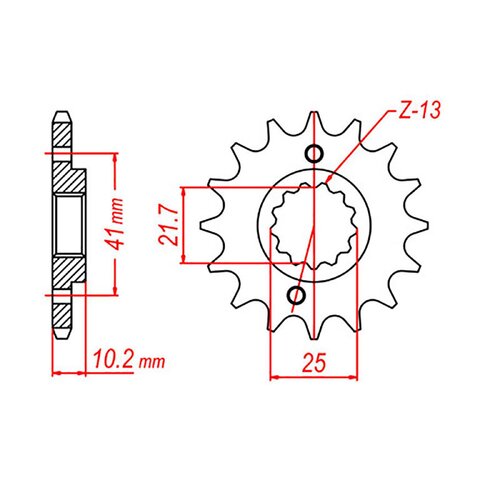 Front Sprocket 13T