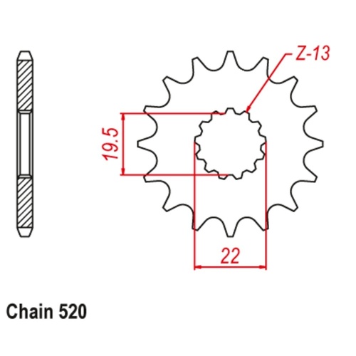 Front Sprocket 11T