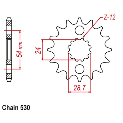 Front Sprocket 16T