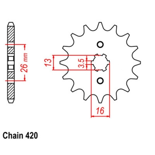 Front Sprocket 12T