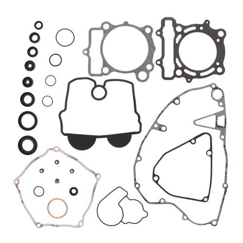 VERTEX COMPLETE GASKET SET W/ OIL SEALS KAW KX250F 04-05