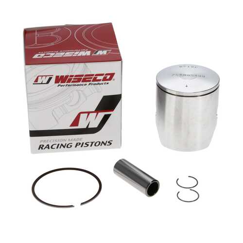 Piston Kit (inc Rings, Pin, Clips) - STD COMP 54MM STD