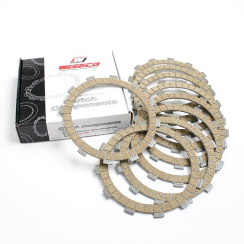 Wiseco, 2T Clutch Plate Kit - 9 Fibre