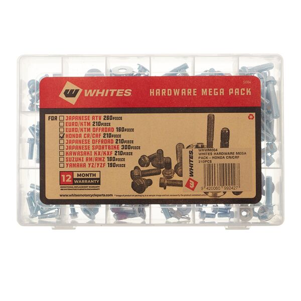 Whites Hardware Mega Pack - Honda CR/CRF 210pcs