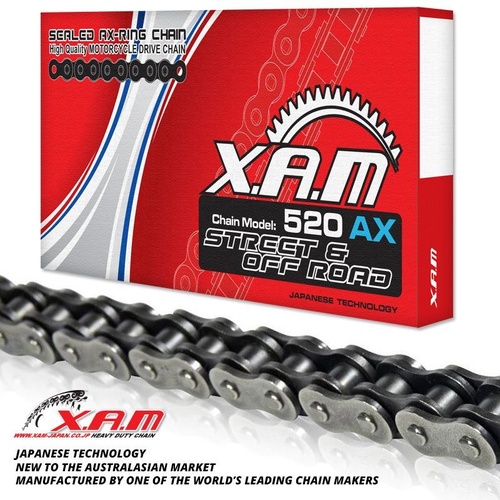 X-Ring Chain 100 Links for Kawasaki BR250 1986-1988