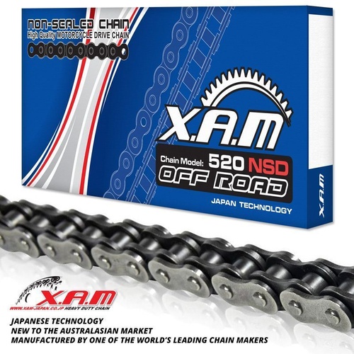 Non-Sealed Dirt Chain 116 Links  for Honda CR450R 1981-1983