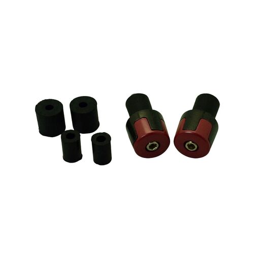 Interlock Bar Ends Redblack